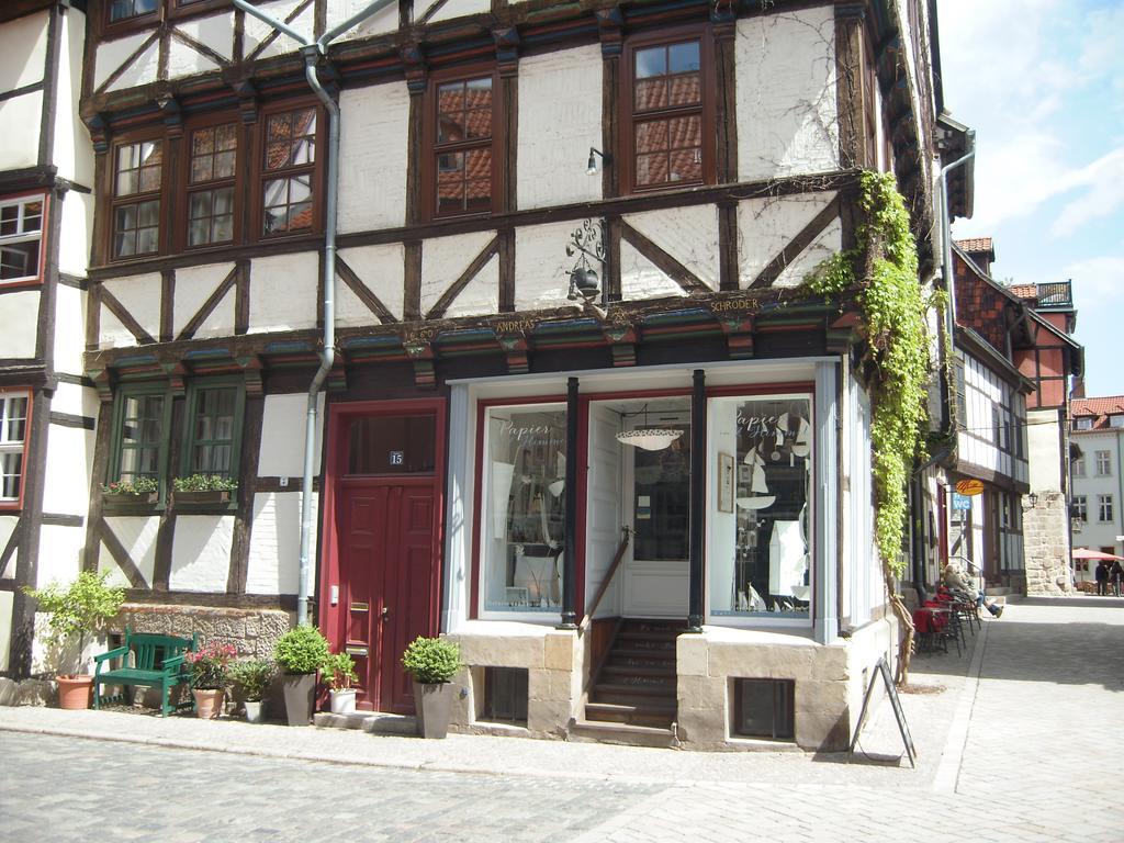 Ferienwohnungen Marktstrasse 15 Quedlinburg Zewnętrze zdjęcie