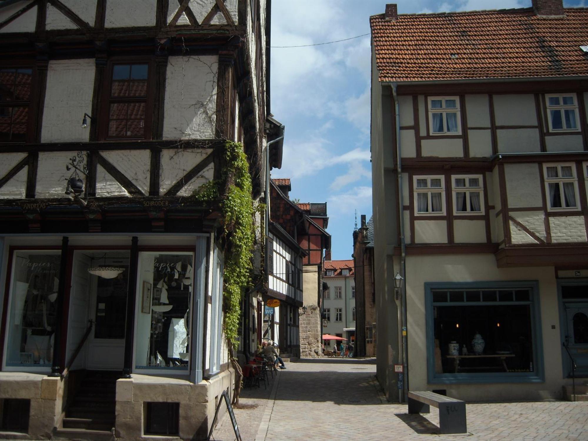 Ferienwohnungen Marktstrasse 15 Quedlinburg Zewnętrze zdjęcie